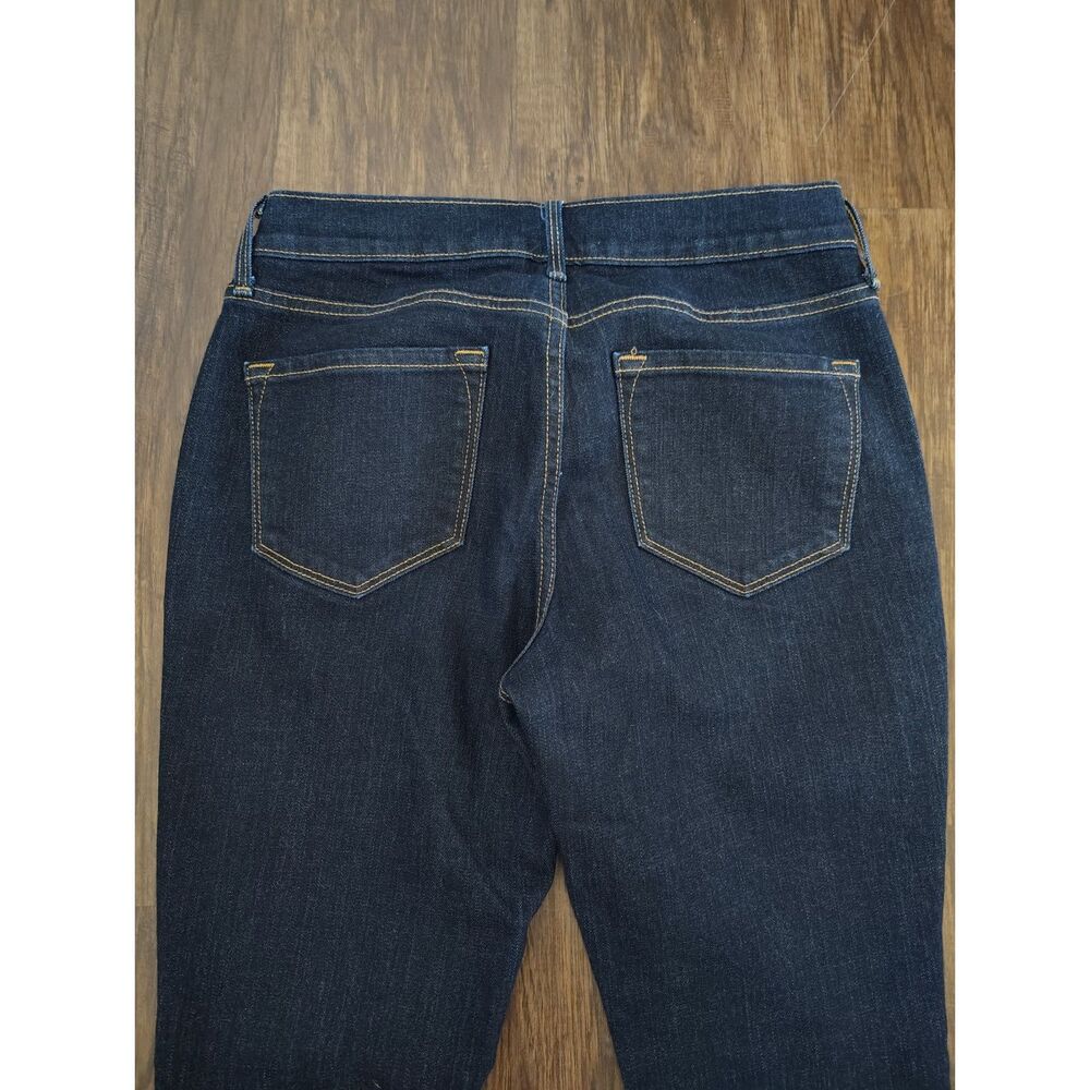 Old Navy Curvy Profile Mid Rise Bootcut Dark Wash Jeans Women's Size 2 Short - Picture 5 of 7